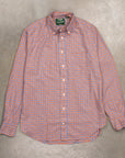 Gitman Vintage x Frans Boone Royal Flannel Plaid - Burnt Orange