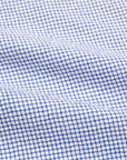 Gitman Vintage x Frans Boone 40/1 Irregular Yarn Oxford Check - Navy