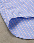 Gitman Vintage x Frans Boone 80/2 Smooth Poplin Check - Gulf