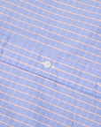 Gitman Vintage x Frans Boone 80/2 Smooth Poplin Check - Gulf