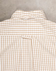 Gitman Vintage x Frans Boone 80/2 Smooth Poplin Check - Sahara