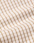 Gitman Vintage x Frans Boone 80/2 Smooth Poplin Check - Sahara