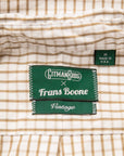 Gitman Vintage x Frans Boone 80/2 Smooth Poplin Check - Sahara