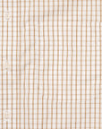 Gitman Vintage x Frans Boone 80/2 Smooth Poplin Check - Sahara