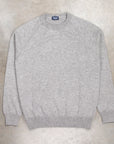 Drumohr Cashmere Felpa Argento