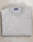 Drumohr Cashmere Felpa Argento
