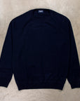 Drumohr Cashmere Felpa Blu Notte