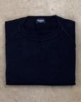Drumohr Cashmere Felpa Blu Notte