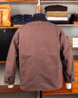 The Corona Utility CJ076 Utica Field Coat Chocolate Brown