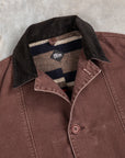 The Corona Utility CJ076 Utica Field Coat Chocolate Brown