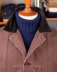 The Corona Utility CJ076 Utica Field Coat Chocolate Brown