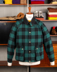 Remi Relief Checkered Field Jacket Flannel Green