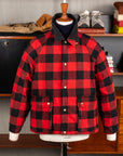 Remi Relief Checkered Field Jacket Flannel Red