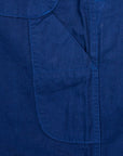 Orslow French Work Pants Herringbone Twill Blue