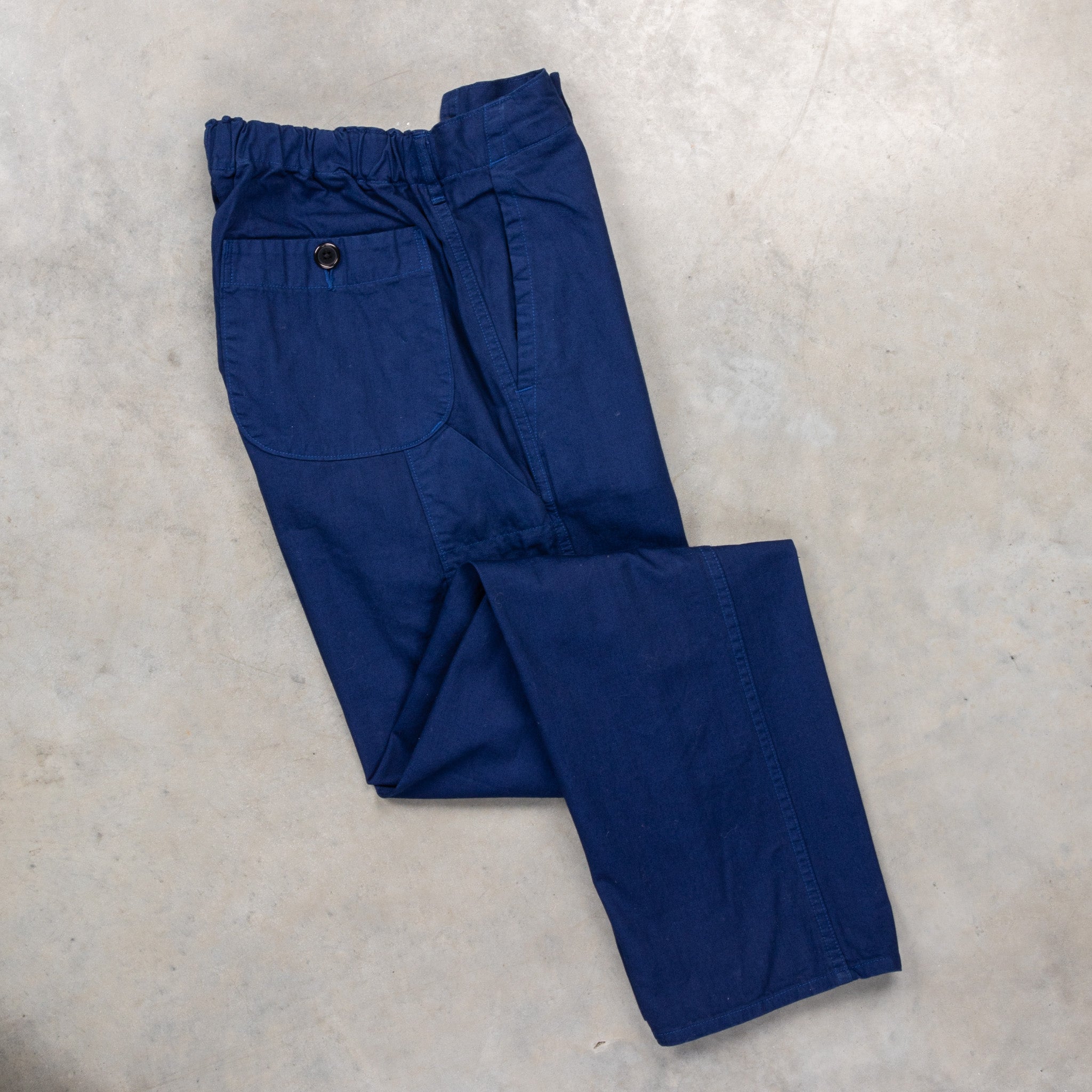 Orslow French Work Pants Herringbone Twill Blue Frans Boone Store Orslow French Work Pants Herringbone Twill Blue Frans Boone Store