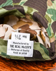 The Real McCoy's 1944 Reversible Frogskin Camo Cap