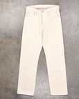 Fullcount 1101KT Straight Twill 14 Oz Ecru