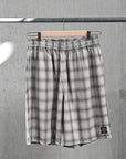 Fullcount 1143-4 Ombre Check Resort Shorts Gray