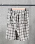 Fullcount 1143-4 Ombre Check Resort Shorts Gray