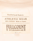 Fullcount Flat Seam Heavyweight T-Shirt Ecru