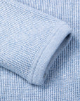 Fullcount 5964 Twisted Heavyweight Waffle Longsleeve Heather Blue