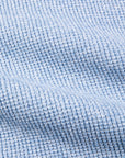 Fullcount 5964 Twisted Heavyweight Waffle Longsleeve Heather Blue