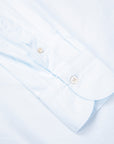 Finamore Gaeta Shirt Sergio Collar Alumo Poplin Celeste