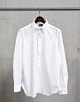 Finamore Gaeta Shirt Lucio Collar Alumo Poplin White