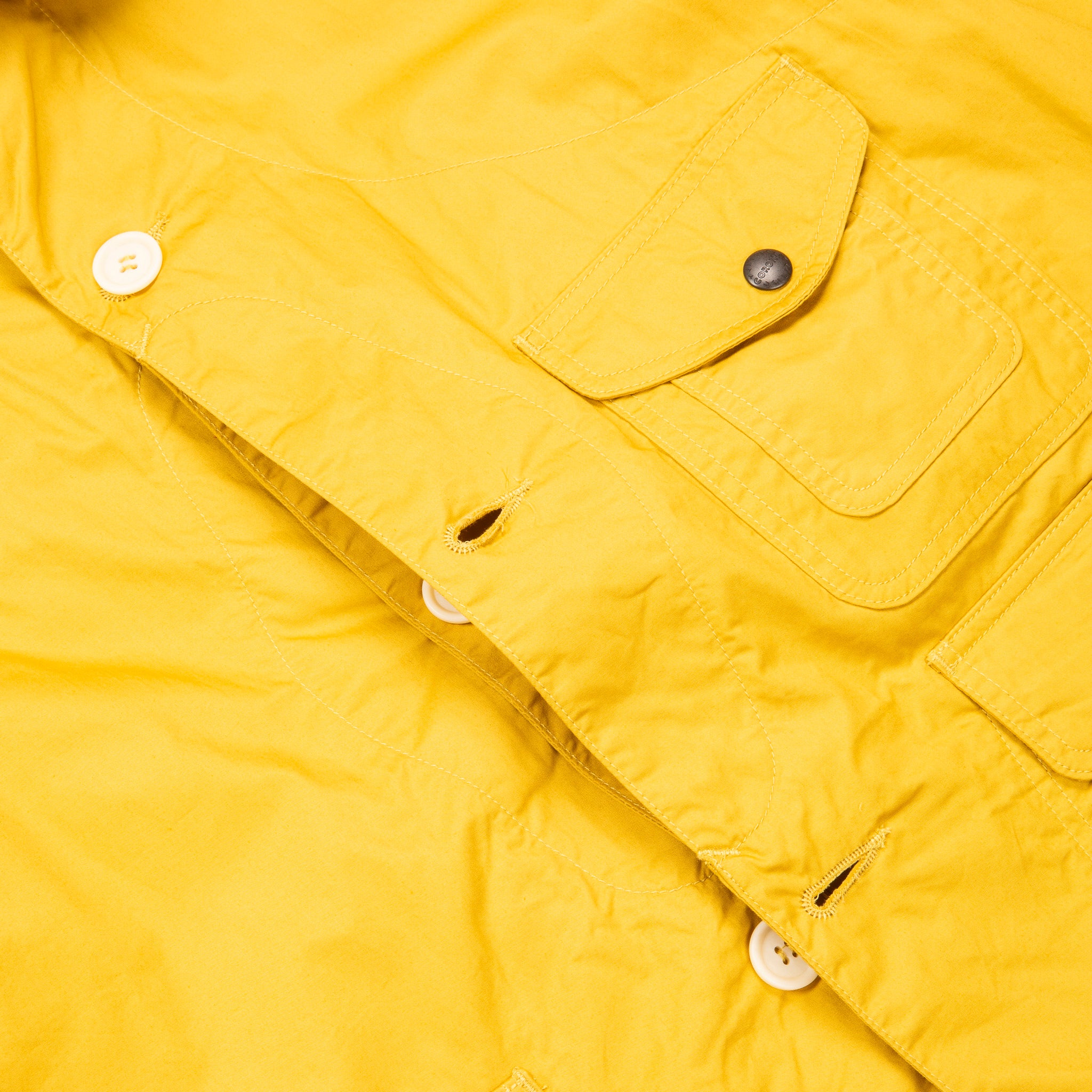 The Corona Utility CJ001 Game Jacket Cotton Light Twill Mustard