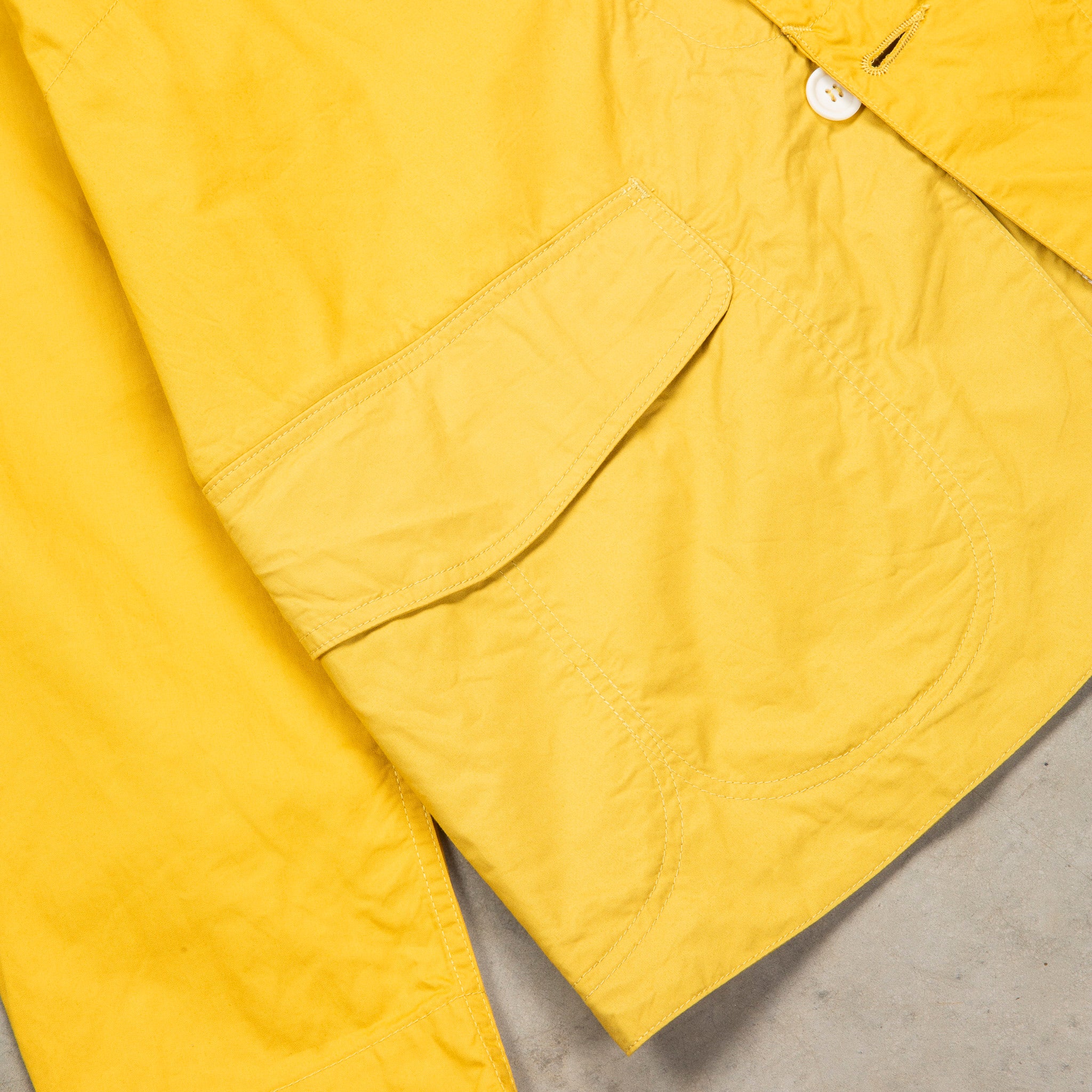 The Corona Utility CJ001 Game Jacket Cotton Light Twill Mustard