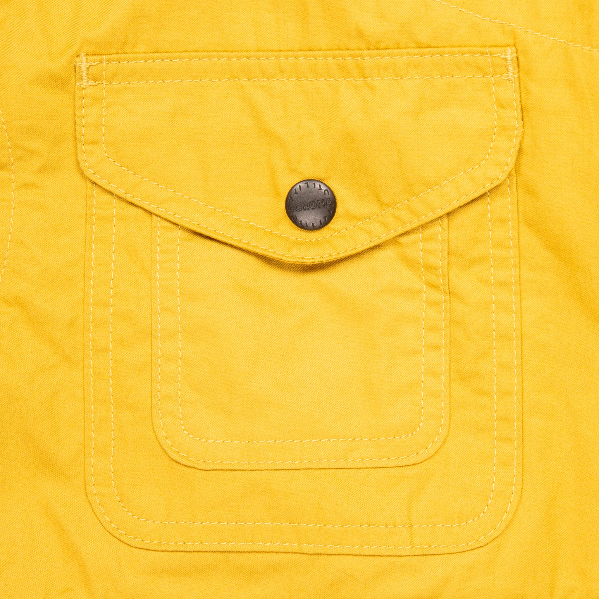 The Corona Utility CJ001 Game Jacket Cotton Light Twill Mustard