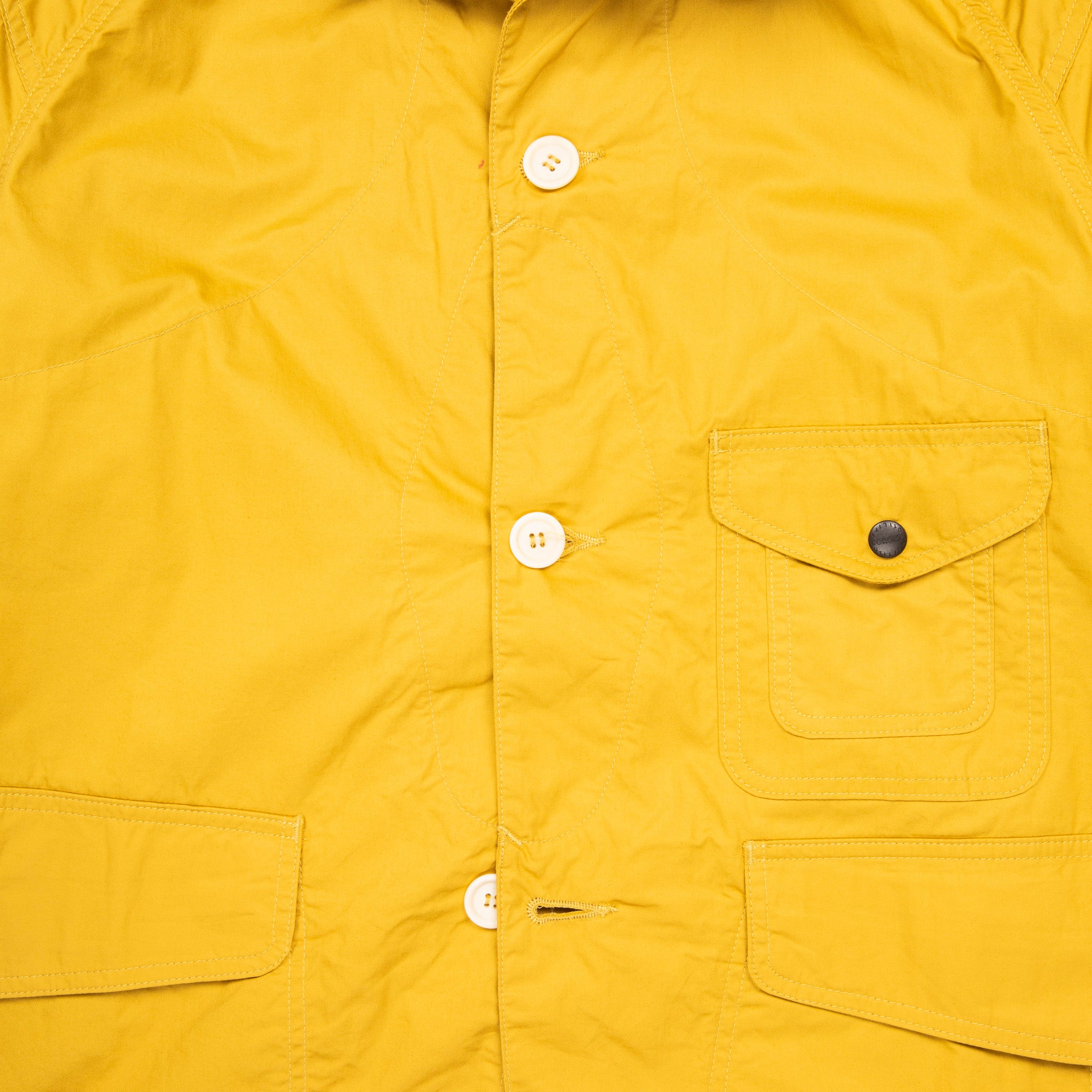 The Corona Utility CJ001 Game Jacket Cotton Light Twill Mustard