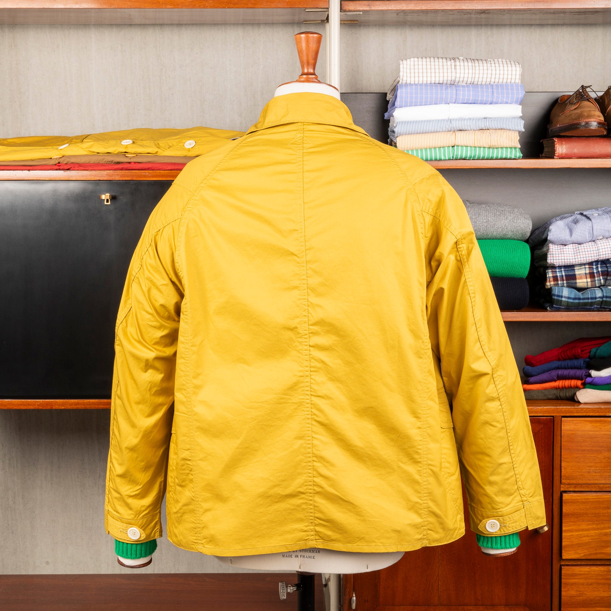 The Corona Utility CJ001 Game Jacket Cotton Light Twill Mustard