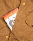 The Corona Utility CJ001 Game Jacket Cotton Light Twill Khaki