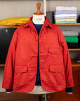 The Corona Utility CJ001 Game Jacket Cotton Light Twill Red
