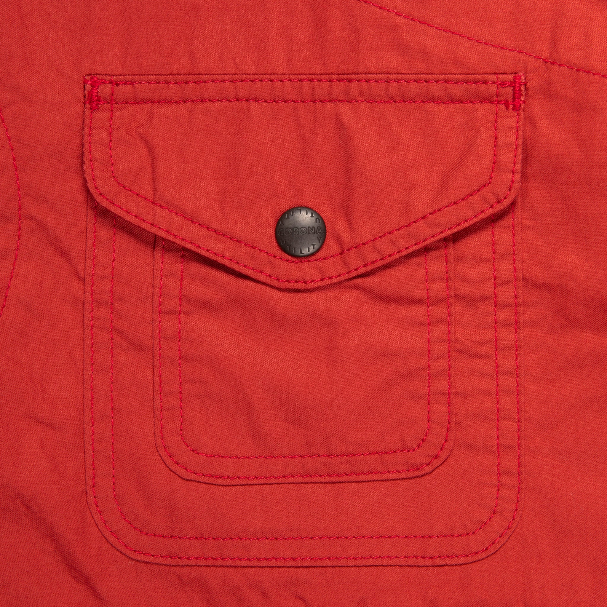 The Corona Utility CJ001 Game Jacket Cotton Light Twill Red