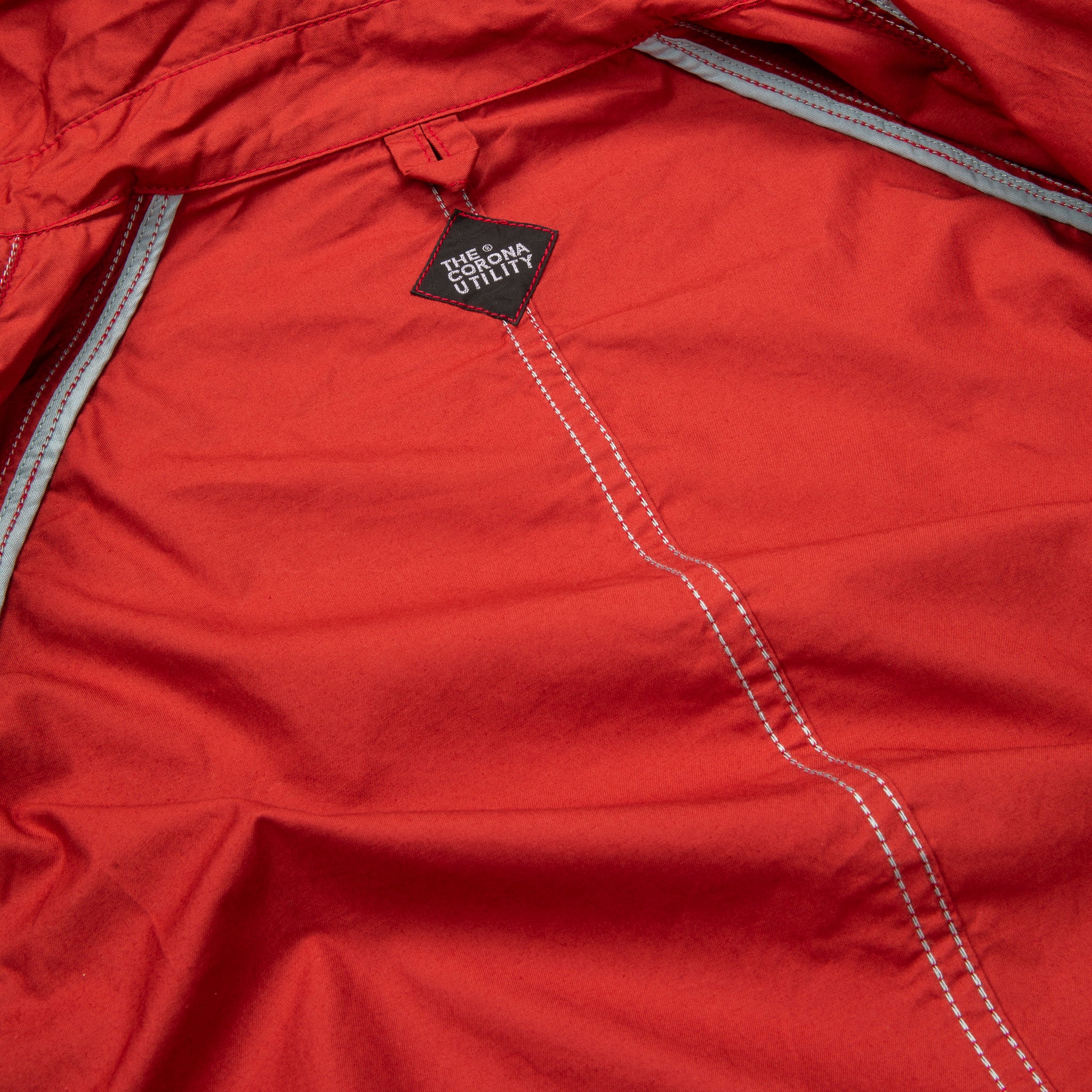 The Corona Utility CJ001 Game Jacket Cotton Light Twill Red