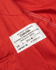 The Corona Utility CJ001 Game Jacket Cotton Light Twill Red