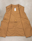 The Corona Utility CV001 Game Vest Cotton Light Twill Khaki