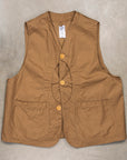 The Corona Utility CV001 Game Vest Cotton Light Twill Khaki