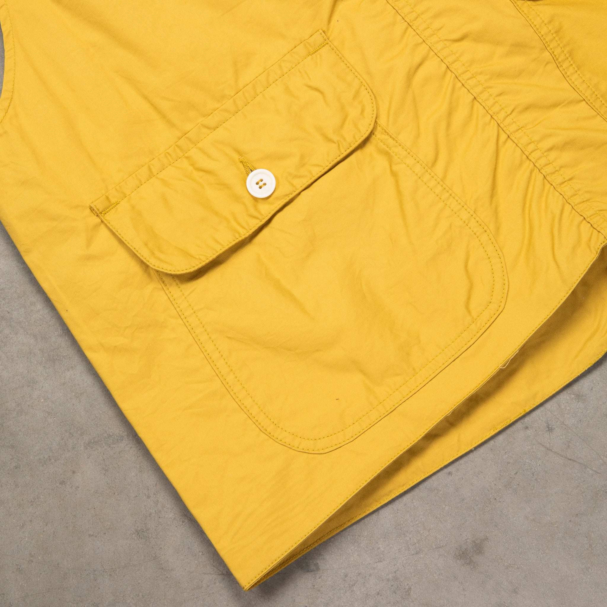 The Corona Utility CV001 Game Vest Cotton Light Twill Mustard
