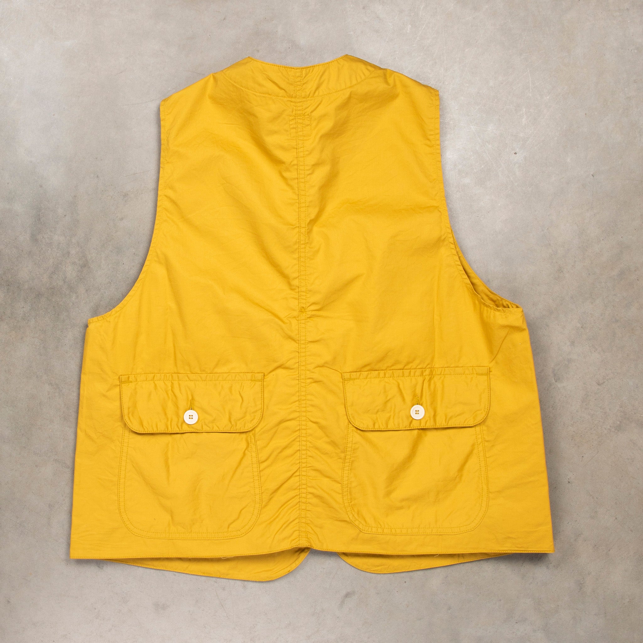 The Corona Utility CV001 Game Vest Cotton Light Twill Mustard