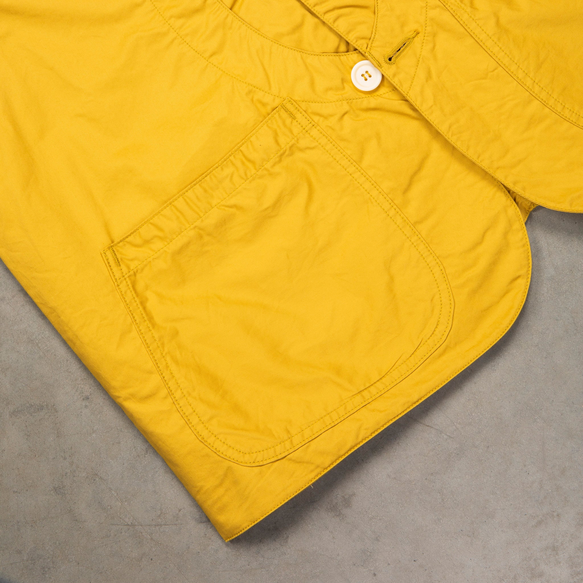 The Corona Utility CV001 Game Vest Cotton Light Twill Mustard