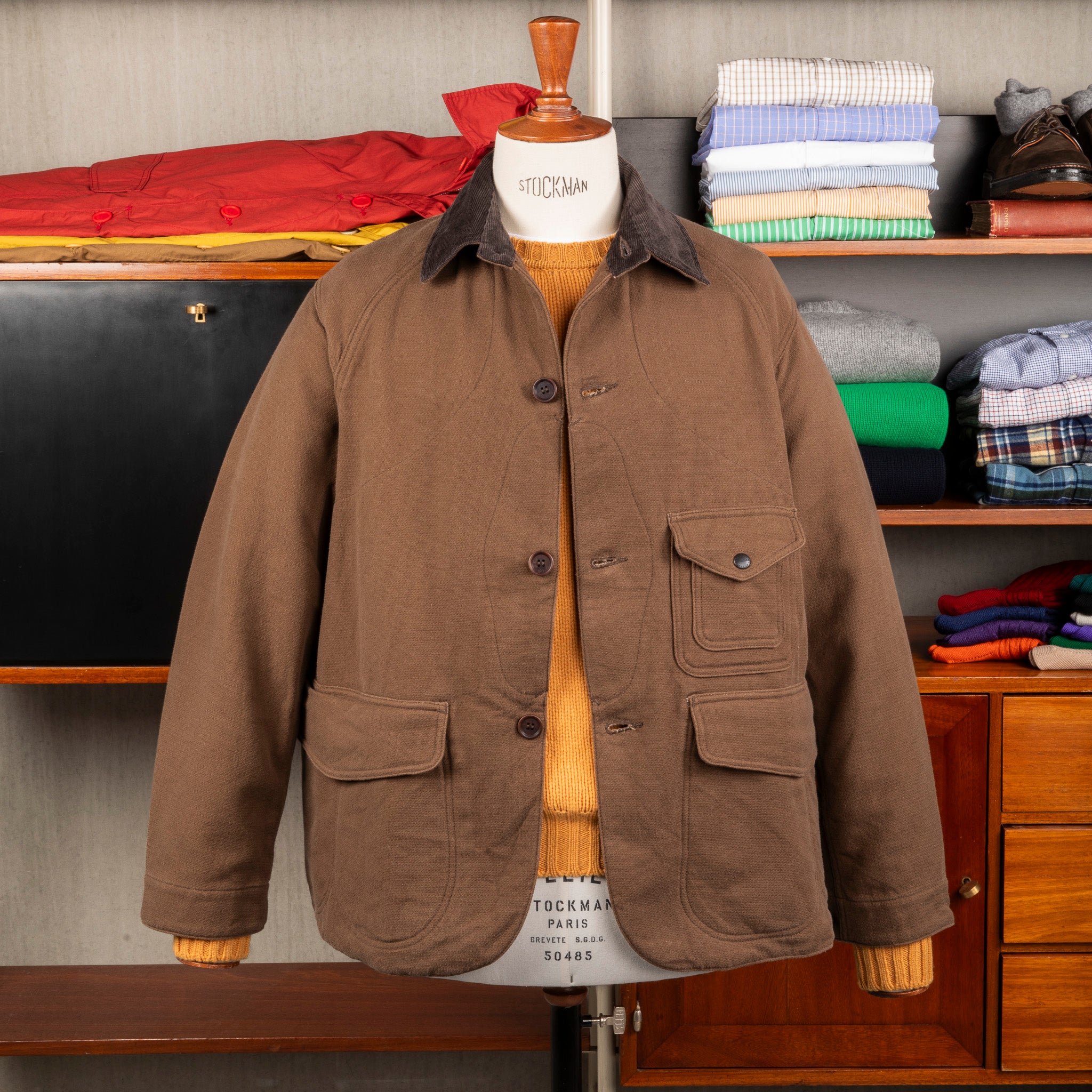 CORONA UTILITY★HARRIS TWEED GAME JACKET CORONA UTILITY☆HARRIS TWEED GAME JACKET