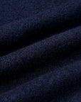 Drumohr Cashmere Garzato Crew Neck Blu Notte