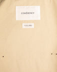Cohérence Gianni Weather Resistant Light Cotton Jacket Sand