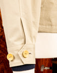Cohérence Gianni Weather Resistant Light Cotton Jacket Sand