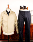 Cohérence Gianni Weather Resistant Light Cotton Jacket Sand