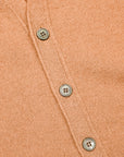 Drumohr Cashmere Gillet con Bottoni Sabbia