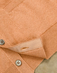 Drumohr Cashmere Gillet con Bottoni Sabbia